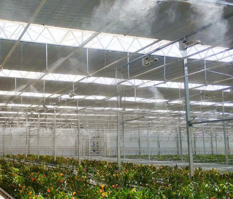天津温室大棚喷雾加湿系统